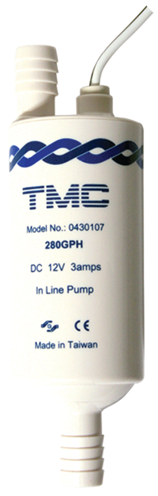 PUMP IN-LINE 12V 280gph