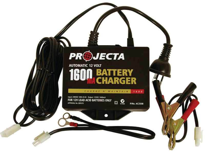 12V-1600mA-AUTO-BATTERY-CHARGER — Spot On Fishing Tackle