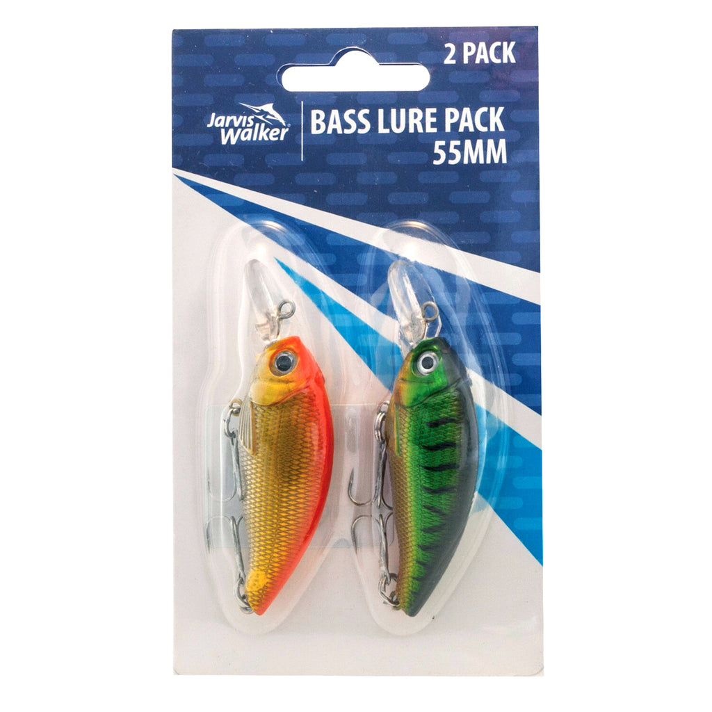 JW Bass Lure Packs Mixed — Spot On Fishing Tackle