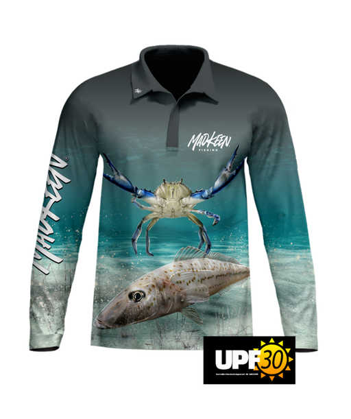 Team Wilson Tournament Long Sleeve Fishing Shirt with Collar - Fishing  Jersey